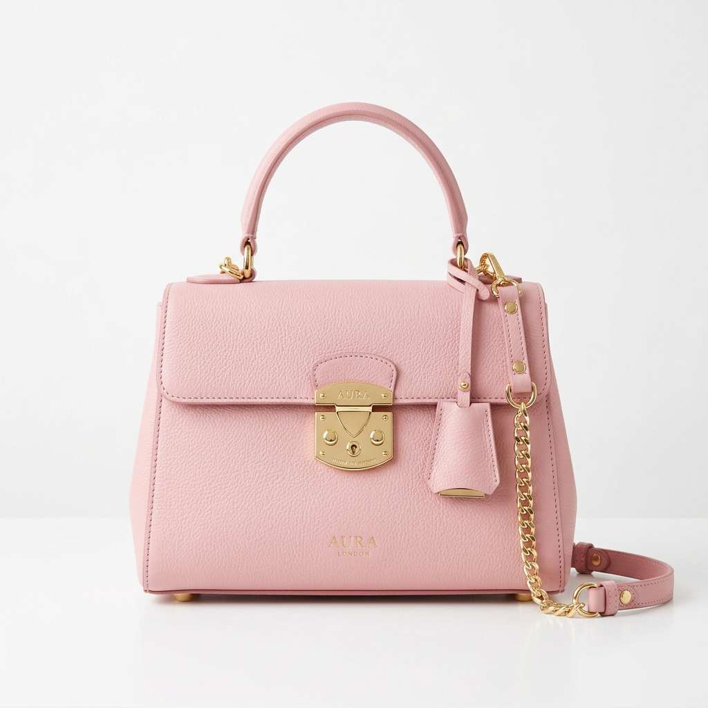 Classic Ladies Bag With Doll - Off-White