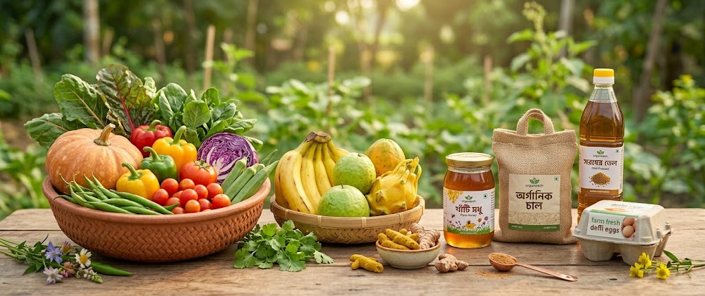 Built on Purity, Grown with Trust – শতভাগ খাঁটি অর্গানিক খাদ্য